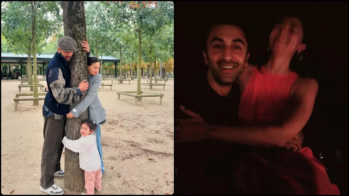 Ranbir Kapoor Birthday: Papa ki ungli pakad tabede me ghoomti dikhi Raha, Alia ne birthday bash ki dikhayi jhalak