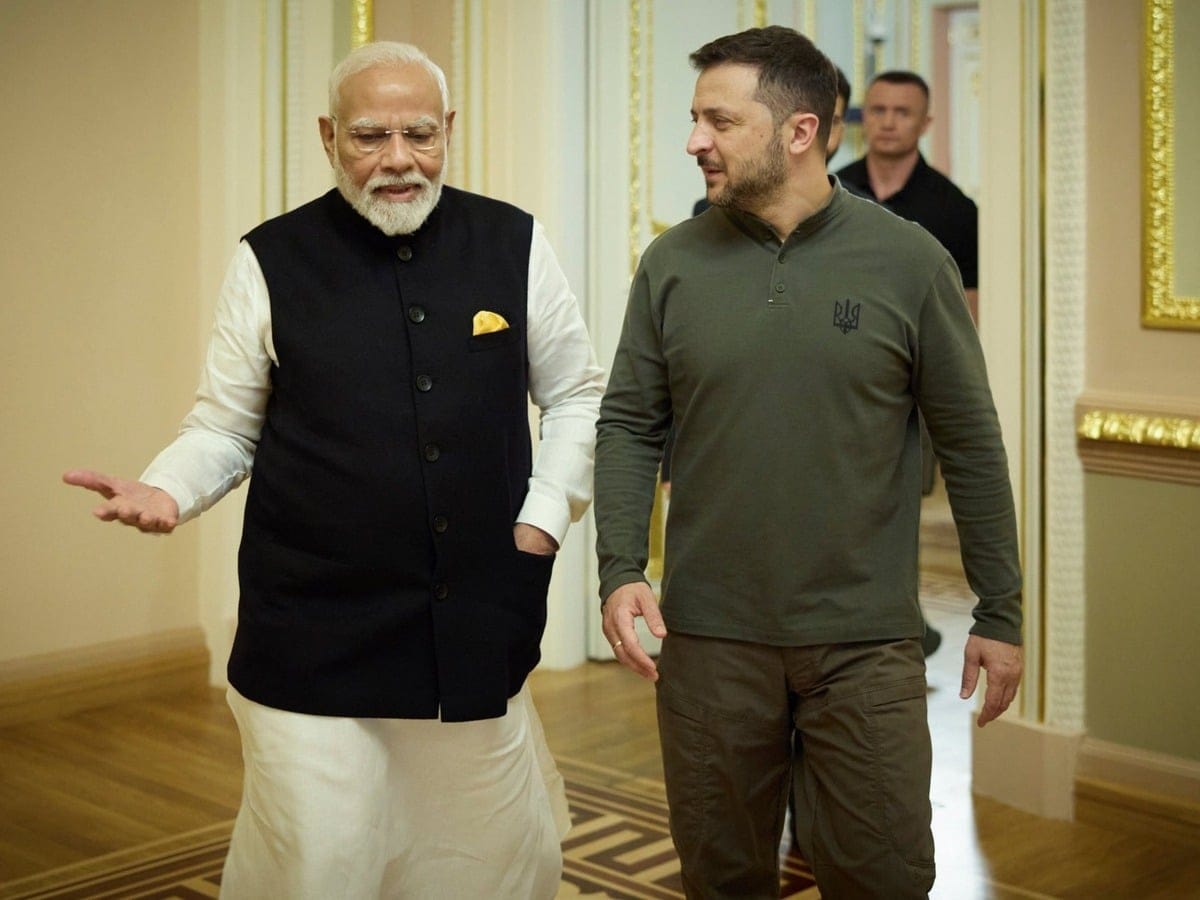 यूक्रेन को मोदी का शांति संदेश
