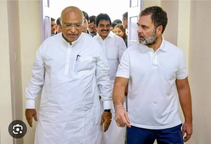 पचमढ़ी में कांग्रेस के ' पावर सेंटर'  को   राहुल गांधी और मल्लिकार्जुन खड़गे  टिप्स देंगे