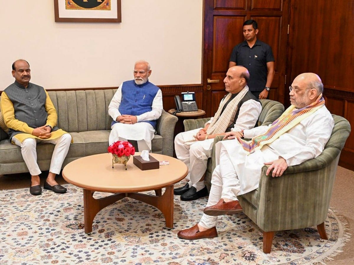 भाजपा अध्यक्ष  के लिए संभावित नामों पर चर्चा
