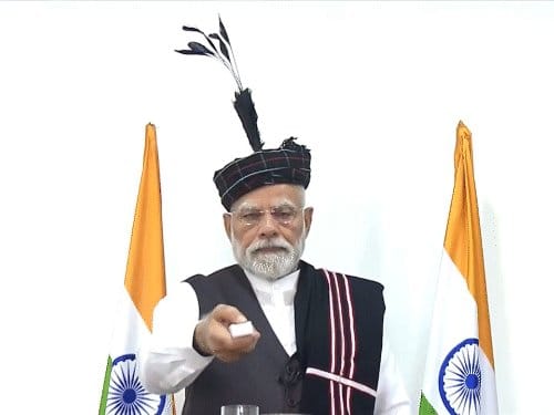 मिजोरम को मोदी  की 9000 करोड़ की सौगात