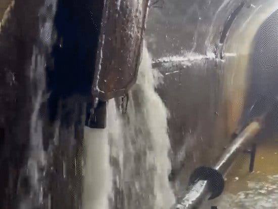 जबलपुर के बरगी डैम से पानी रिसाव, प्रशासन सतर्क