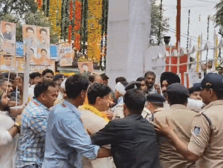 मुरैना में सिंधिया ने किया पासपोर्ट सेवा केंद्र का भूमिपूजन