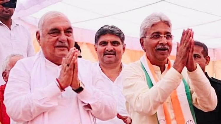 भूपेंद्र हुड्डा  को नेता प्रतिपक्ष और  राव नरेंद्र  बने हरियाणा कांग्रेस अध्यक्ष