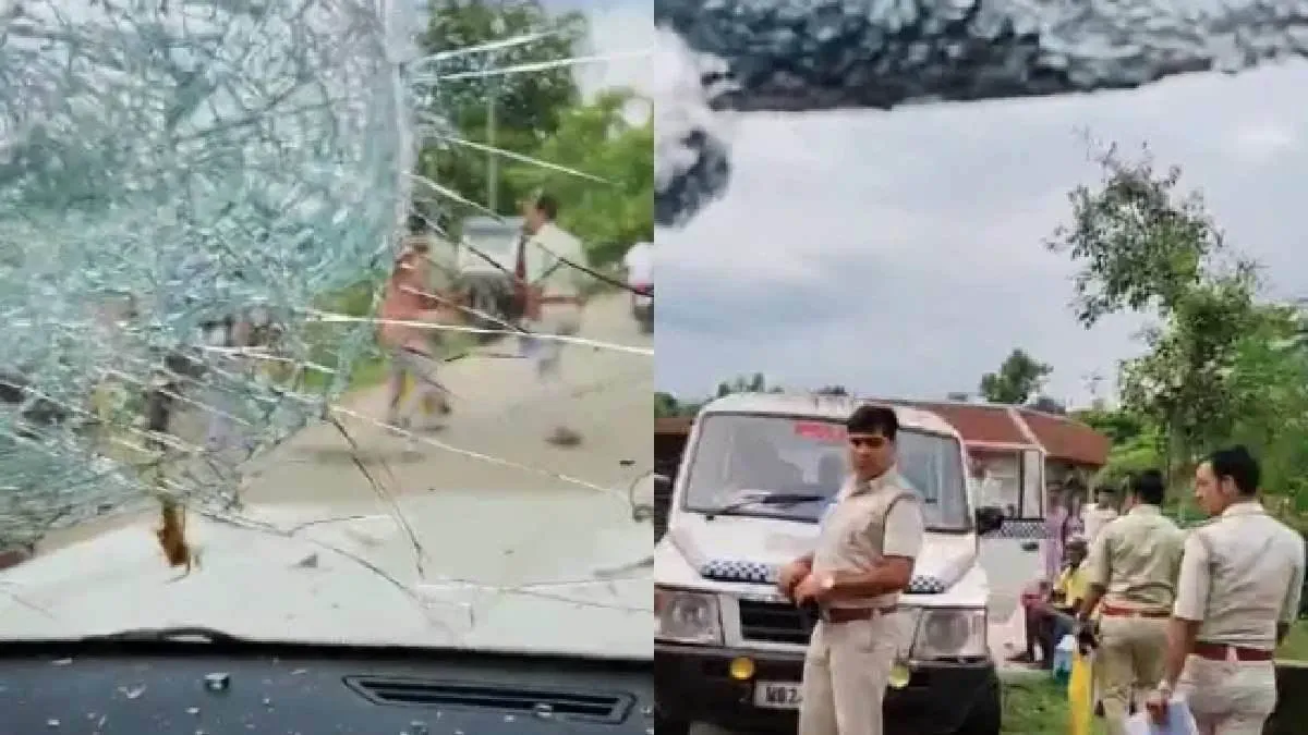 पश्चिम बंगाल  में बीजेपी सांसद खगेन मुर्मू पर हमला, सिर में लगी चोट