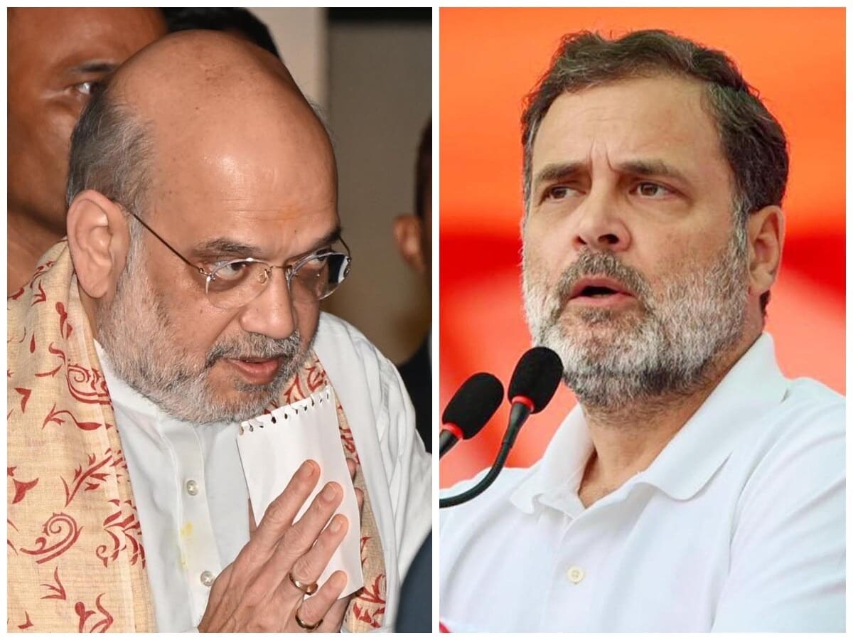 छठी मैया का अपमान  पर राहुल गांधी को अमित शाह का पलटवार
