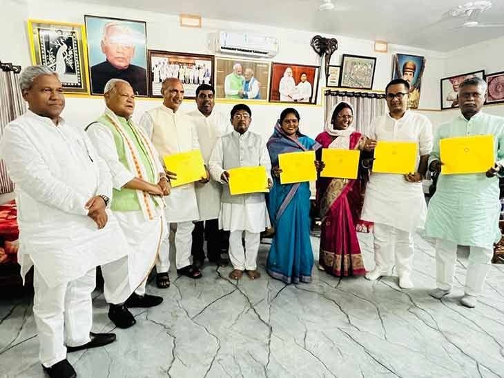 मांझी की हम  ने जारी की 6 उम्मीदवारों की सूची