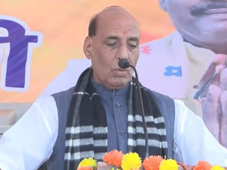 राजनाथ सिंह  ने विपक्ष पर साधा निशाना,  संसद के कानून  को बताया अटल