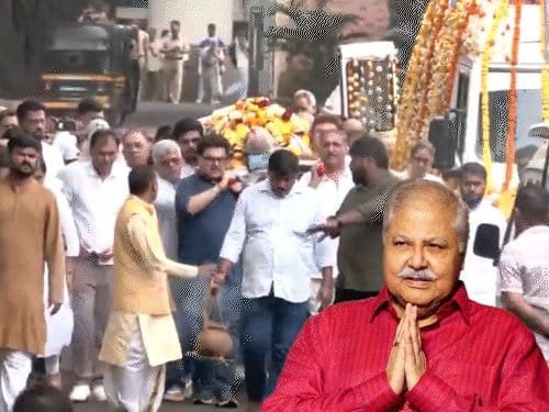 सतीश शाह  पंचतत्व में विलीन, बॉलीवुड में शोक