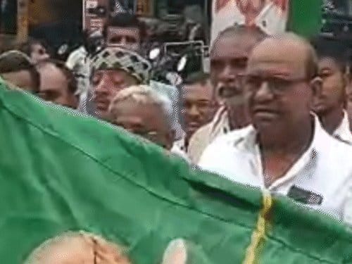 जहानाबाद में महागठबंधन  के लिए प्रचार रथ रवाना