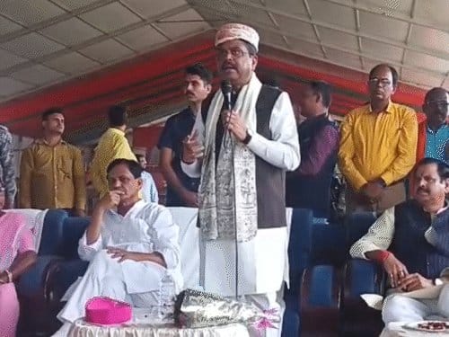 धर्मेंद्र प्रधान  ने समस्तीपुर में विपक्ष पर साधा निशाना