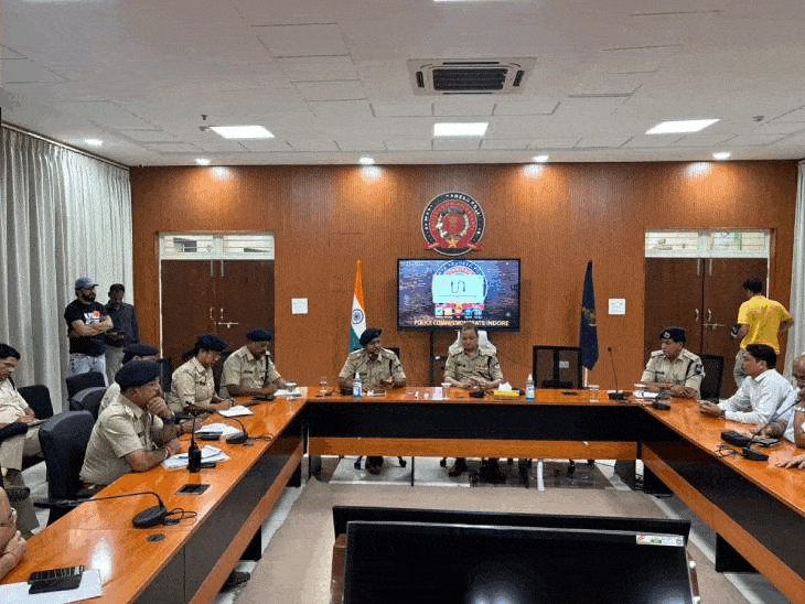 इंदौर पुलिस  और ट्रांसपोर्ट यूनियनों की बैठक में अहम फैसले