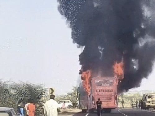 जैसलमेर बस अग्निकांड  पीड़ितों को मुआवजा, SIT करेगी जांच