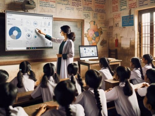 1 लाख स्कूल  में सिर्फ  1 शिक्षक , 34 लाख बच्चों की पढ़ाई प्रभावित