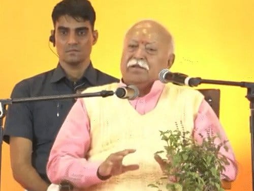 असंतुलित विकास  की बड़ी समस्या पर मोहन भागवत