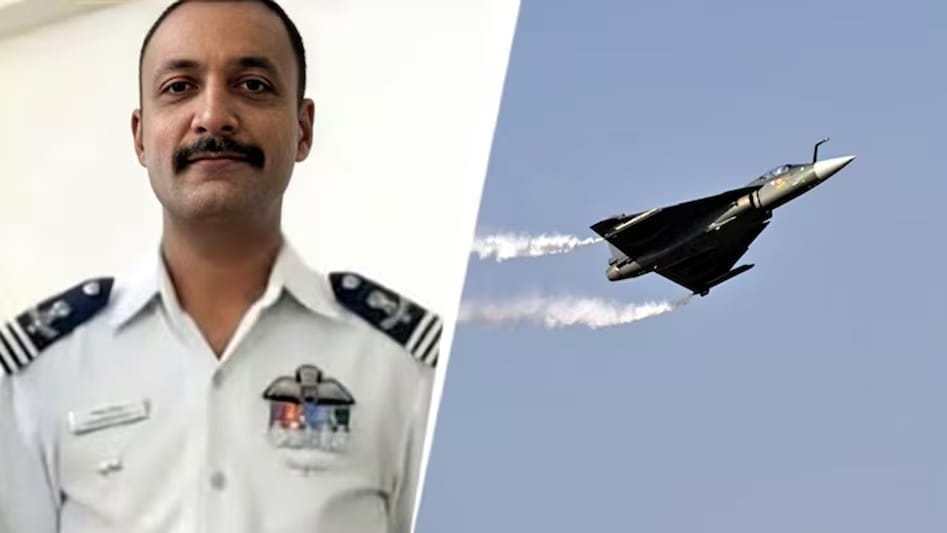 दुबई एयर शो में  तेजस क्रैश , शहीद पायलट