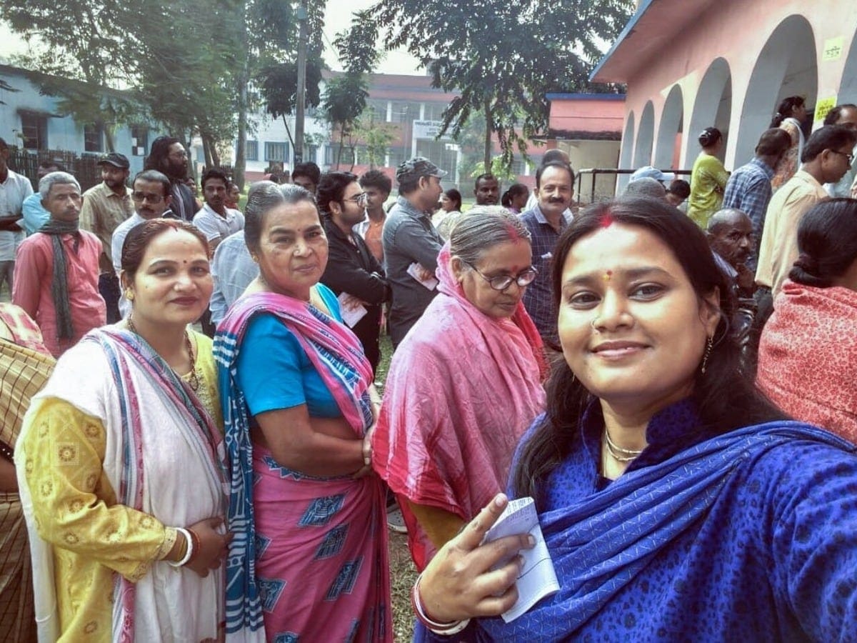बिहार चुनाव  में ऐतिहासिक मतदान, दूसरे चरण में 69% वोटिंग