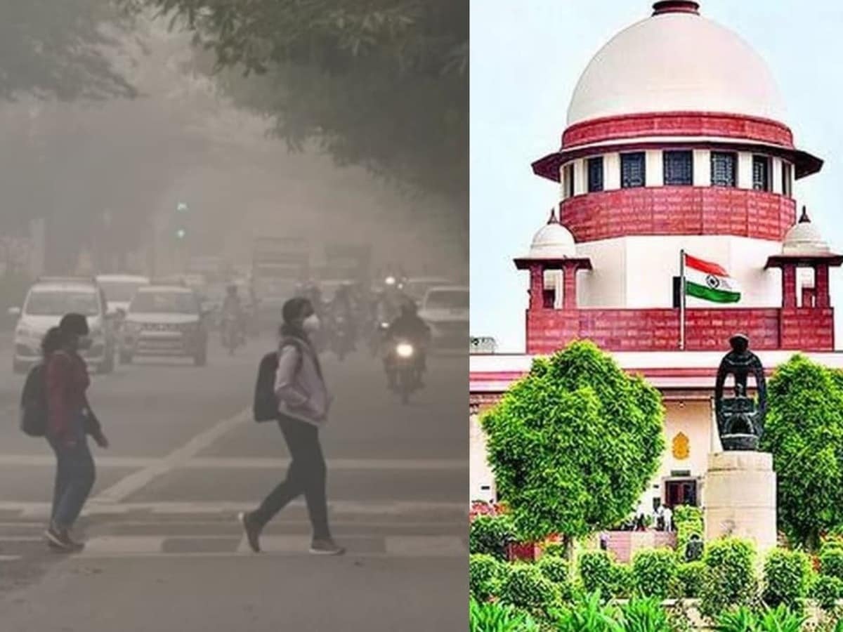 दिल्ली में प्रदूषण  पर सुप्रीम कोर्ट की गंभीर टिप्पणी, वकीलों से वर्चुअल सुनवाई का आग्रह
