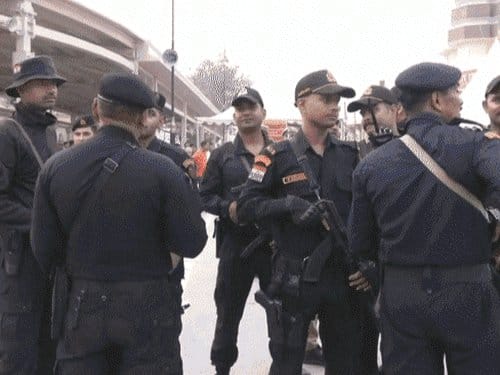 राम मंदिर  पर ATS-NSG का सुरक्षा घेरा,  पीएम मोदी  कल फहराएंगे धर्मध्वजा
