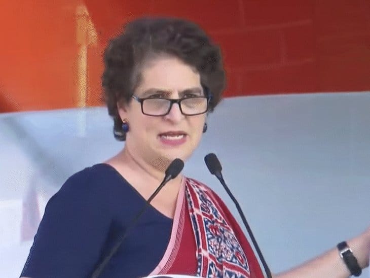 प्रियंका गांधी  ने मोदी सरकार पर साधा निशाना, कहा- किसानों का कर्ज माफ नहीं होता