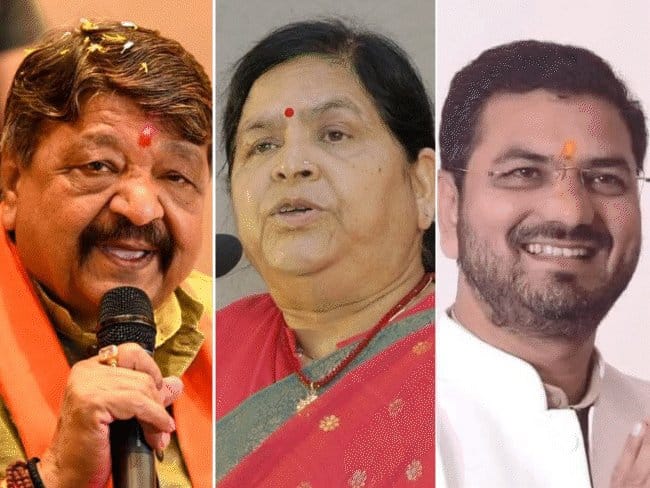 बीजेपी इंदौर ग्रामीण  की सूची में तिकड़ी पर अड़चन