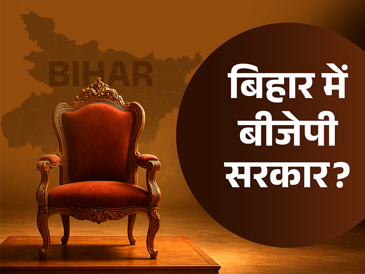 बिहार में बीजेपी  अपने बूते सरकार बनाने के करीब, जदयू के बिना भी संभव