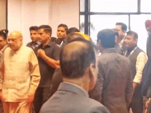 फरीदाबाद में शाह  की अहम बैठक
