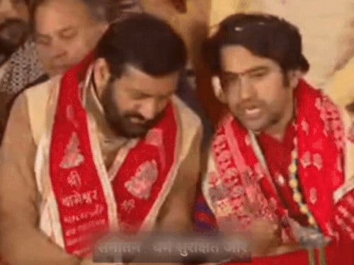 हरियाणा में धीरेंद्र शास्त्री  की सनातन पदयात्रा