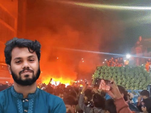 बांग्लादेश में उथल-पुथल उस्मान हादी की मौत के बाद हिंसा, मीडिया ऑफिस फूंके