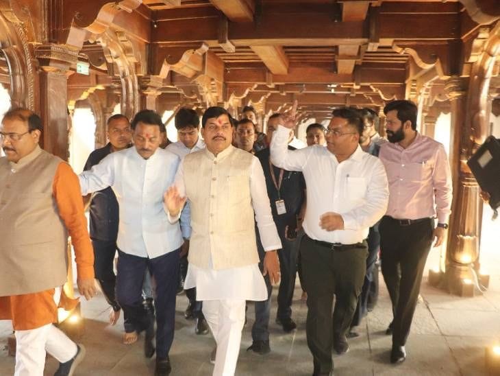 इंदौर में अंतर्राष्ट्रीय गीता महोत्सव, गीता भवन लोकार्पित; 5100 भक्तों का सामूहिक पाठ