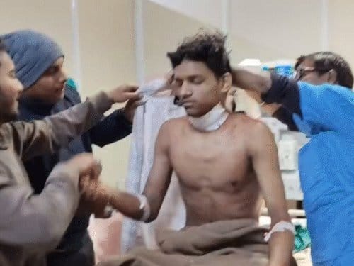 उज्जैन में चाइनीज मांझा से पुजारी की गर्दन कटी, ऑपरेशन से बची जान