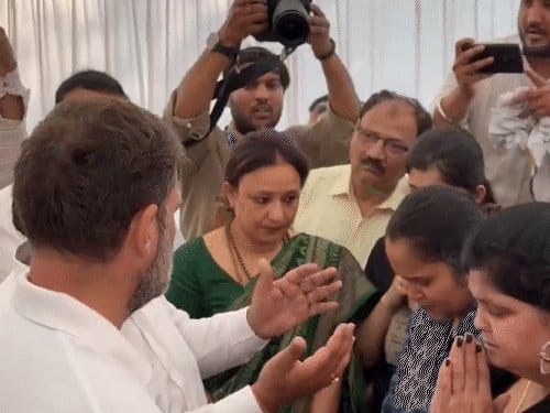 इंदौर दौरा सीमित कांग्रेस मीटिंग पर रोक, राहुल गांधी अब सिर्फ पीड़ितों से मिलेंगे