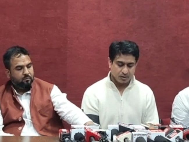 यूथ कांग्रेस अध्यक्ष ने जिन्ना को कहा जिन्ना जी, भाजपा सरकार पर गंभीर हमला