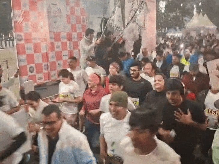 भोपाल की पहली ऑल-एज मैराथन में 2 हजार से ज्यादा धावक, रन फॉर द फ्लैग थीम