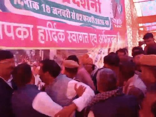 भरतपुर पशु मेले में विधायक बनाम पूर्व विधायक टकराव, पुलिस को दखल देना पड़ा