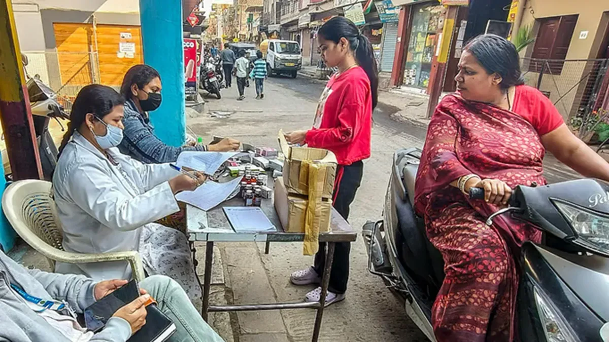 महू के पत्ती बाजार में दूषित पानी से 19 बच्चों समेत 25 लोग बीमार