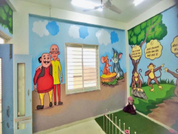 भोपाल के तीन मॉडल वैक्सीनेशन रूम में बच्चे खेलते‑खेलते लगवाएंगे टीके