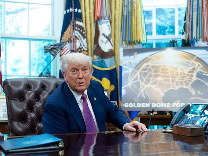 ट्रम्प ने फिर दोहराई ग्रीनलैंड लेने की मांग, गोल्डन डोम और NATO का हवाला