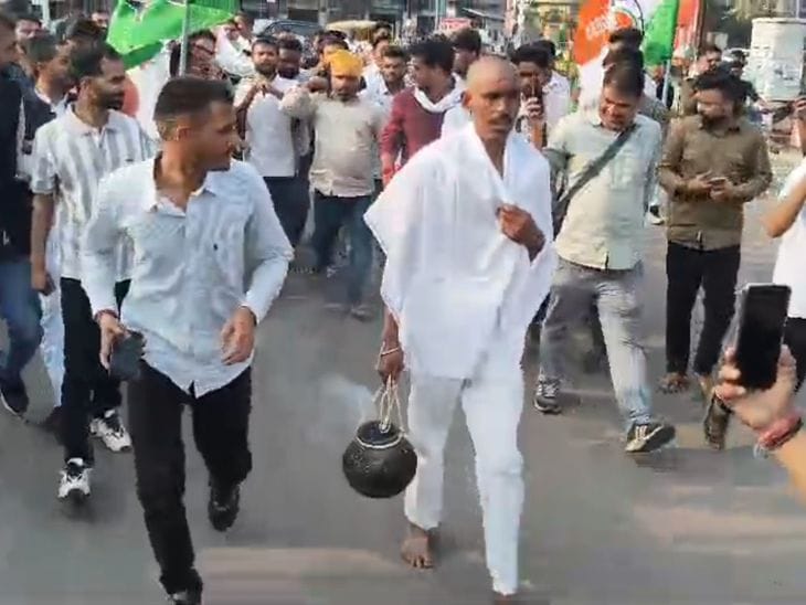 विजयवर्गीय के 'औकात में रहो' बयान पर छतरपुर में युवक कांग्रेस का जोरदार विरोध, पुलिस से झड़प