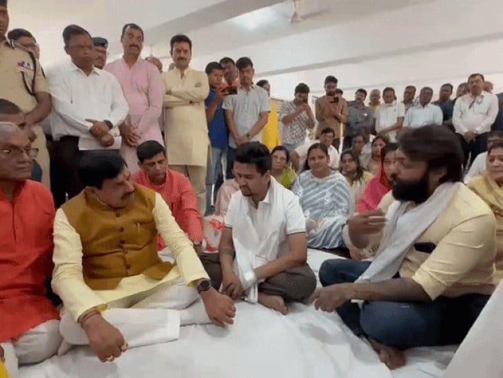 सीएम मोहन यादव  इंदौर में  अग्निकांड पीड़ितों से मिले , बोले-  हादसे रोकने को बनाएंगे रणनीति