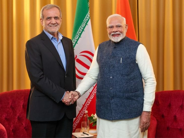 पीएम मोदी ने ईरानी राष्ट्रपति से की शांति और समुद्री सुरक्षा पर बात