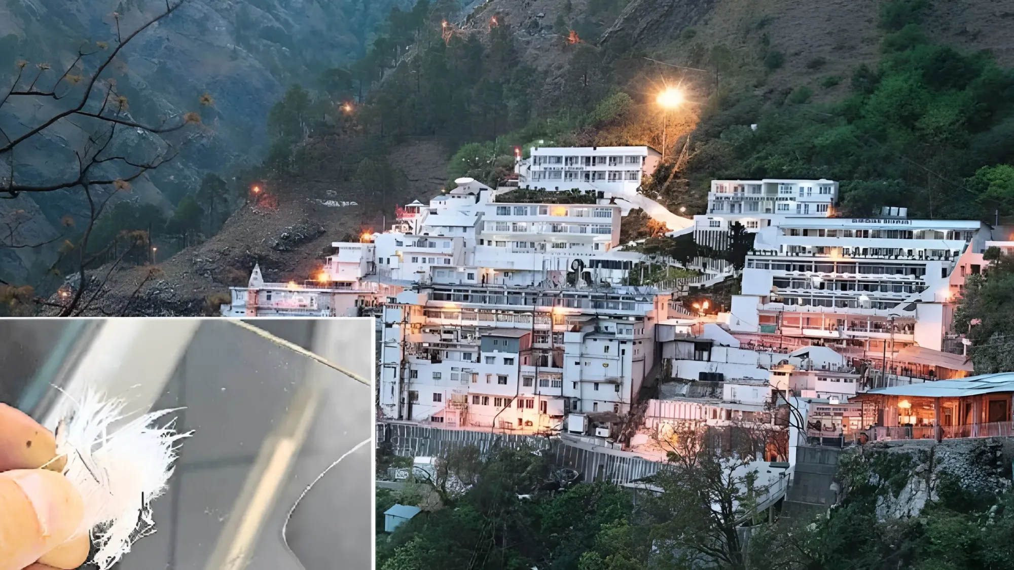 वैष्णो देवी धाम पर बड़ा हेलीकॉप्टर हादसा टला, पंछी टकराने से श्रद्धालु बाल-बाल बचे