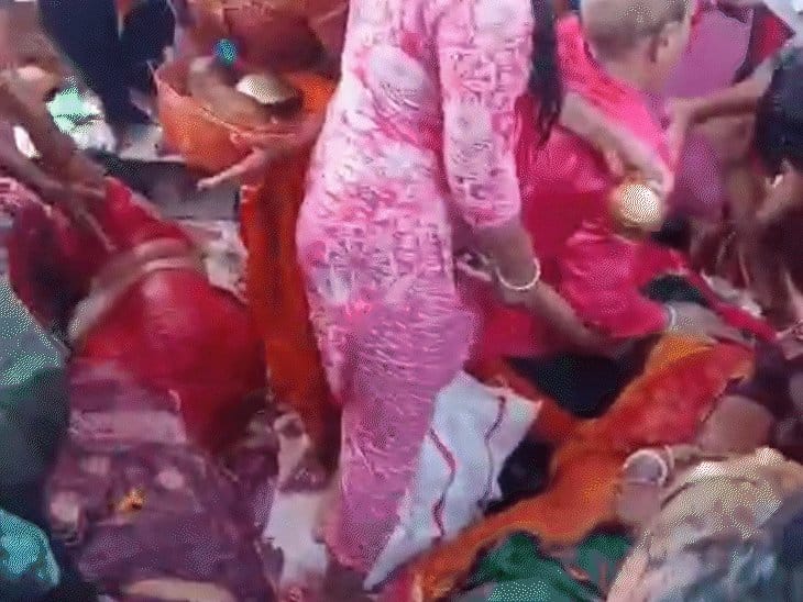 नालंदा के शीतला माता मंदिर में भगदड़, 9 श्रद्धालुओं की मौत; व्यवस्था पर सवाल