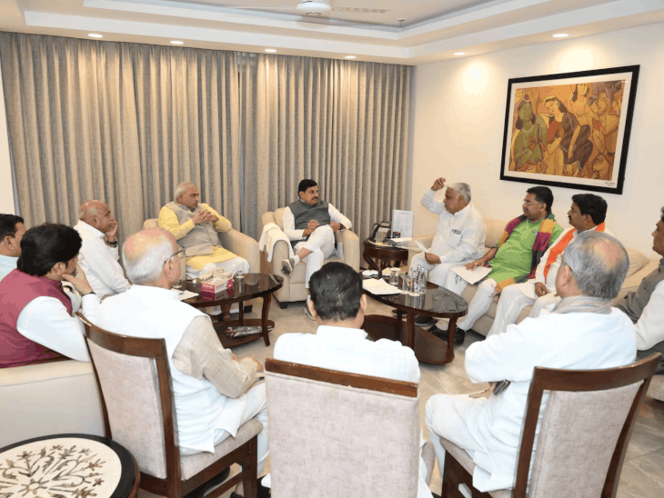 दिल्ली में सीएम मोहन यादव की केंद्रीय मंत्रियों और सांसदों के साथ अहम बैठक