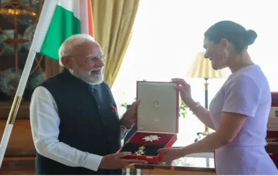 प्रधानमंत्री मोदी को स्वीडन का सर्वोच्च सम्मान, रॉयल ऑर्डर ऑफ पोलर स्टार से नवाजा गया