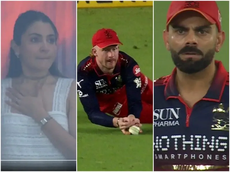 IPL 2026 फाइनल विराट कोहली, अनुष्का शर्मा हैरान, अंपायर के फैसले पर विवाद