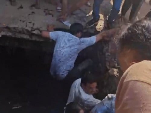कानपुर में नाले में गिरे 12 B.Ed अभ्यर्थी, AI कैमरों से 6000 अलर्ट
