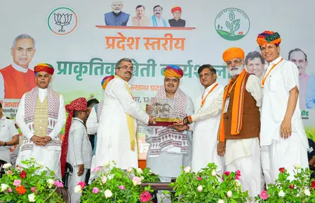 किसानों की मेहनत से अन्न भंडार भरे, अब गुणवत्तापूर्ण खाद्यान्न पर ध्यान दें: राज्यपाल
