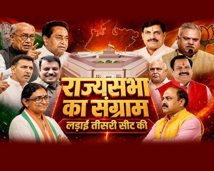 राज्यसभा संग्राम..तीसरी सीट..हॉर्स ट्रेडिंग और क्रॉस वोटिंग पर घमासान..क्या मप्र कांग्रेस को लगेगा..जोर का झटका धीरे से ..कांग्रेस दिग्गजों के गढ़ में सेंधमारी..या असंतोष भारी .. सवाल दर सवाल ..राकेश अग्निहोत्री