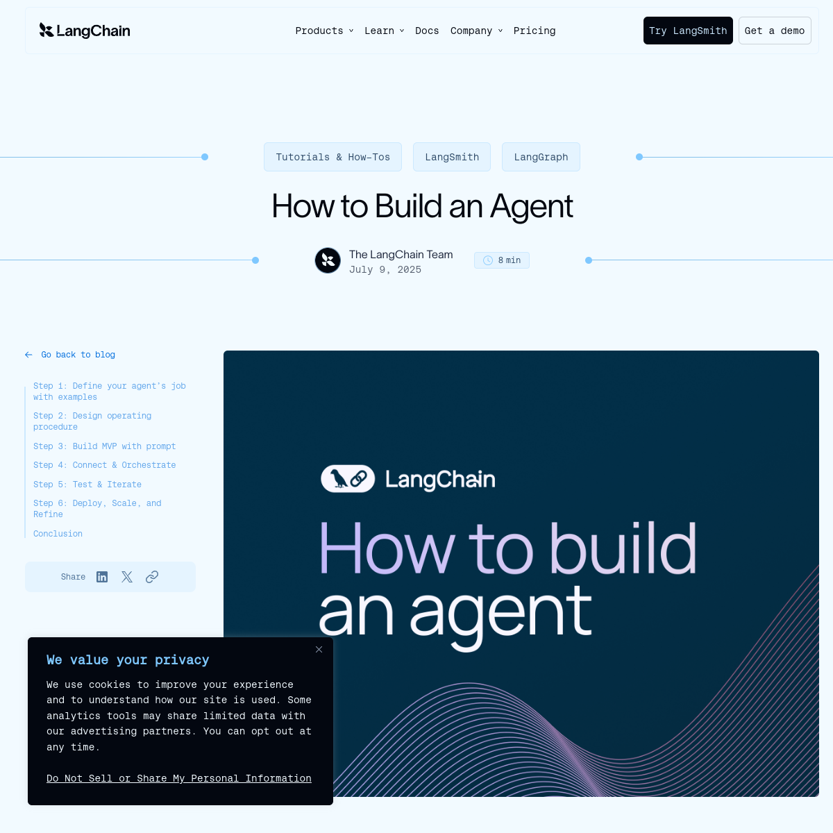 How to Build an Agent